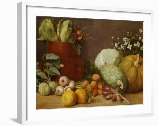 Still Life, circa 1884-1890-Felipe Gutierrez-Framed Giclee Print