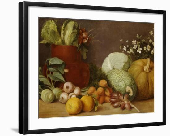 Still Life, circa 1884-1890-Felipe Gutierrez-Framed Giclee Print