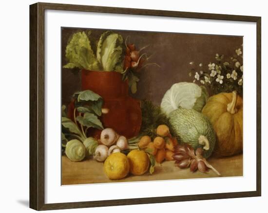 Still Life, circa 1884-1890-Felipe Gutierrez-Framed Giclee Print