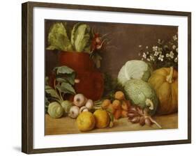 Still Life, circa 1884-1890-Felipe Gutierrez-Framed Giclee Print