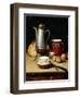 Still Life: Coffee and Potatoes, 1897-Albert Anker-Framed Giclee Print