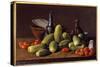 Still Life: Cucumbers, Tomatoes and Containers. Painting by Luis Melendez (1716 - 1780), 18Th Centu-Luis Egidio Menendez or Melendez-Stretched Canvas