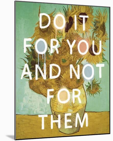 Still Life - Do It!-Eccentric Accents-Mounted Giclee Print