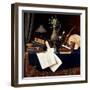 Still Life, Ease-William Michael Harnett-Framed Giclee Print