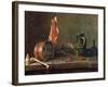 Still Life: Feast Day Menu, 1731-Jean-Baptiste Simeon Chardin-Framed Giclee Print