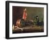 Still Life: Feast Day Menu, 1731-Jean-Baptiste Simeon Chardin-Framed Giclee Print