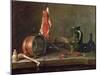 Still Life: Feast Day Menu, 1731-Jean-Baptiste Simeon Chardin-Mounted Giclee Print