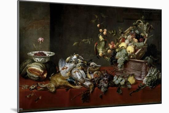 Still Life, First half 17th century-Frans Snyders-Mounted Giclee Print