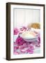 Still Life, Fountainness, Candle, Rose Blossoms-Andrea Haase-Framed Photographic Print