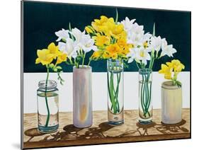 Still Life Freesias-Christopher Ryland-Mounted Giclee Print