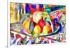 still life from colours,2017-Alex Caminker-Framed Giclee Print