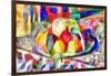 still life from colours,2017-Alex Caminker-Framed Giclee Print