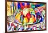 still life from colours,2017-Alex Caminker-Framed Giclee Print