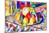 still life from colours,2017-Alex Caminker-Mounted Giclee Print