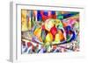 still life from colours,2017-Alex Caminker-Framed Premium Giclee Print