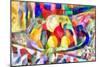 still life from colours,2017-Alex Caminker-Mounted Premium Giclee Print