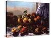 Still Life: Fruit, 1871-Gustave Courbet-Stretched Canvas