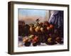 Still Life: Fruit, 1871-Gustave Courbet-Framed Giclee Print