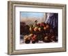 Still Life: Fruit, 1871-Gustave Courbet-Framed Giclee Print