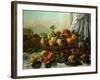 Still Life, Fruit, 1871-Gustave Courbet-Framed Giclee Print