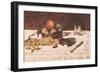 Still Life: Fruit on a Table, 1864-Edouard Manet-Framed Giclee Print