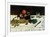 Still Life Fruit on a Table-Edouard Manet-Framed Premium Giclee Print