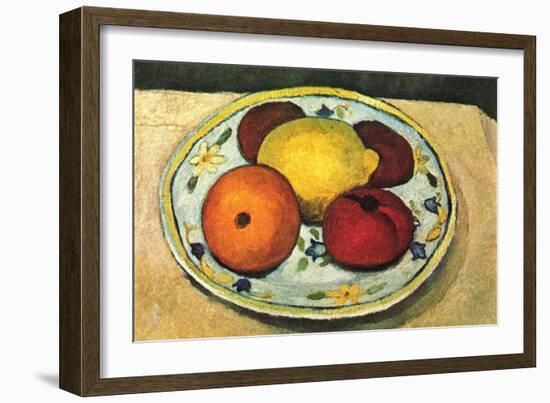 Still Life Fruit-Paula Modersohn-Becker-Framed Art Print