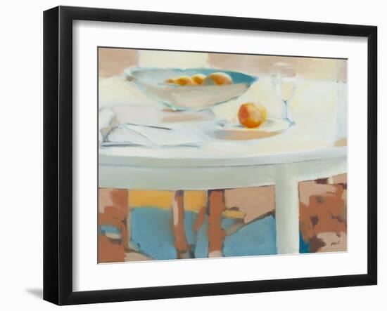 Still Life Fruit-Mark Van Crombrugge-Framed Art Print