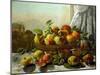 Still-life,fruit-Gustave Courbet-Mounted Giclee Print