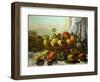 Still-life,fruit-Gustave Courbet-Framed Premium Giclee Print