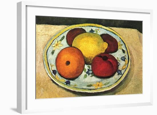 Still Life Fruit-Paula Modersohn-Becker-Framed Art Print