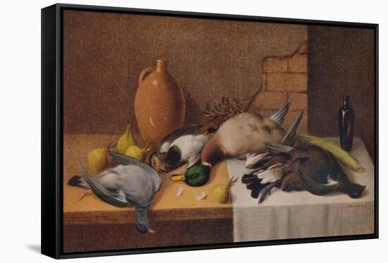 Still Life Game Birds, c1895-William Cruikshank-Framed Stretched Canvas