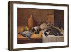Still Life Game Birds, c1895-William Cruikshank-Framed Giclee Print