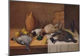 Still Life Game Birds, c1895-William Cruikshank-Mounted Giclee Print