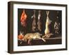 Still Life, Game-Jan Weenix-Framed Giclee Print