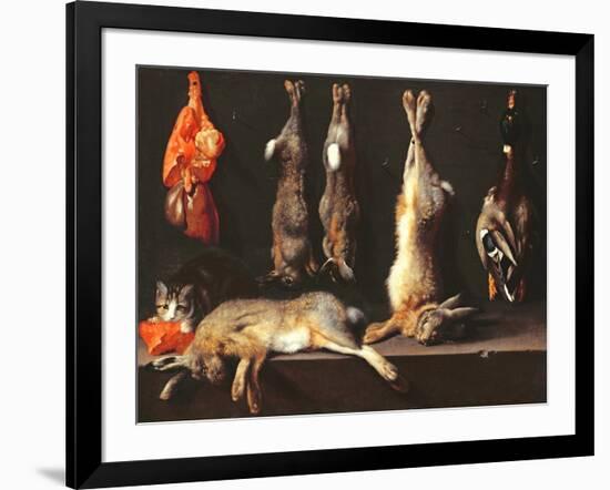 Still Life, Game-Jan Weenix-Framed Giclee Print