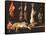 Still Life, Game-Jan Weenix-Framed Stretched Canvas
