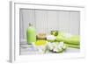 Still Life, Green, Fountainness, Bath-Andrea Haase-Framed Photographic Print