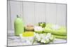 Still Life, Green, Fountainness, Bath-Andrea Haase-Mounted Photographic Print