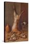 Still Life Hare, c1895-William Cruikshank-Stretched Canvas