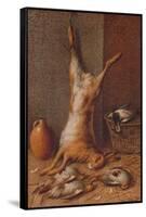 Still Life Hare, c1895-William Cruikshank-Framed Stretched Canvas