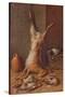 Still Life Hare, c1895-William Cruikshank-Stretched Canvas