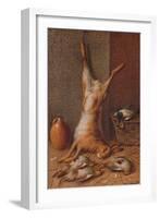 Still Life Hare, c1895-William Cruikshank-Framed Premium Giclee Print