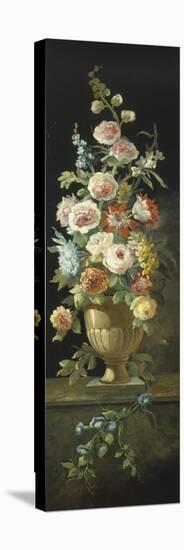 Still Life in a Vase with Trailing Convulvulus, c.1830-null-Stretched Canvas