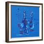 Still Life in Blue, 2005-Penny Warden-Framed Giclee Print