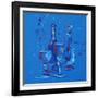 Still Life in Blue, 2005-Penny Warden-Framed Giclee Print