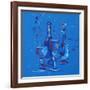Still Life in Blue, 2005-Penny Warden-Framed Giclee Print