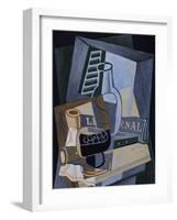 Still life in Front of a Window, 1922-Juan Gris-Framed Giclee Print