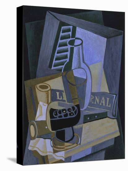 Still Life in Front of a Window, 1922-Juan Gris-Stretched Canvas