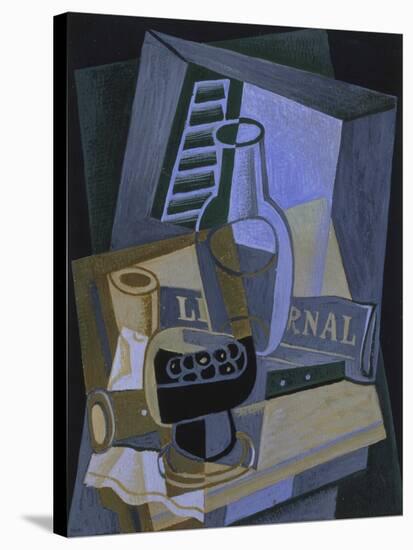 Still Life in Front of a Window, 1922-Juan Gris-Stretched Canvas